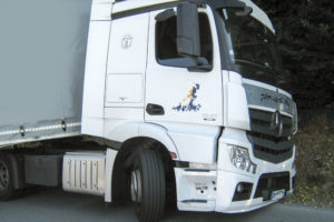 Extraction de poids-lourds d'un fossé