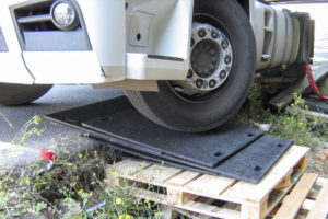 Extraction de poids-lourds d'un fossé