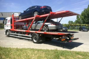 Remorquage de véhicules de luxe