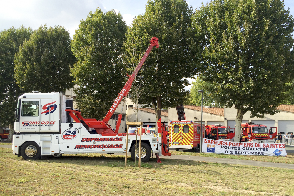 Portes ouvertes Sapeurs pompiers de Saintes