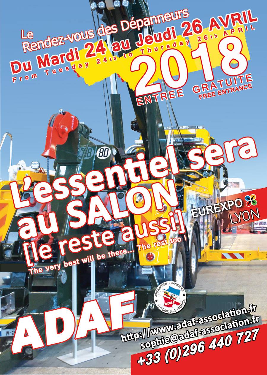 Affiche Salon ADAF 2018